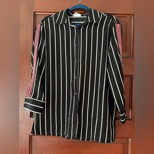 Love + Harmony Med striped blouse